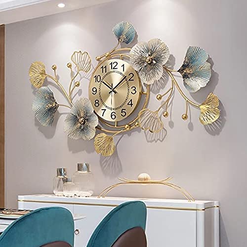 Azure Metal Wall Clock Secondary image