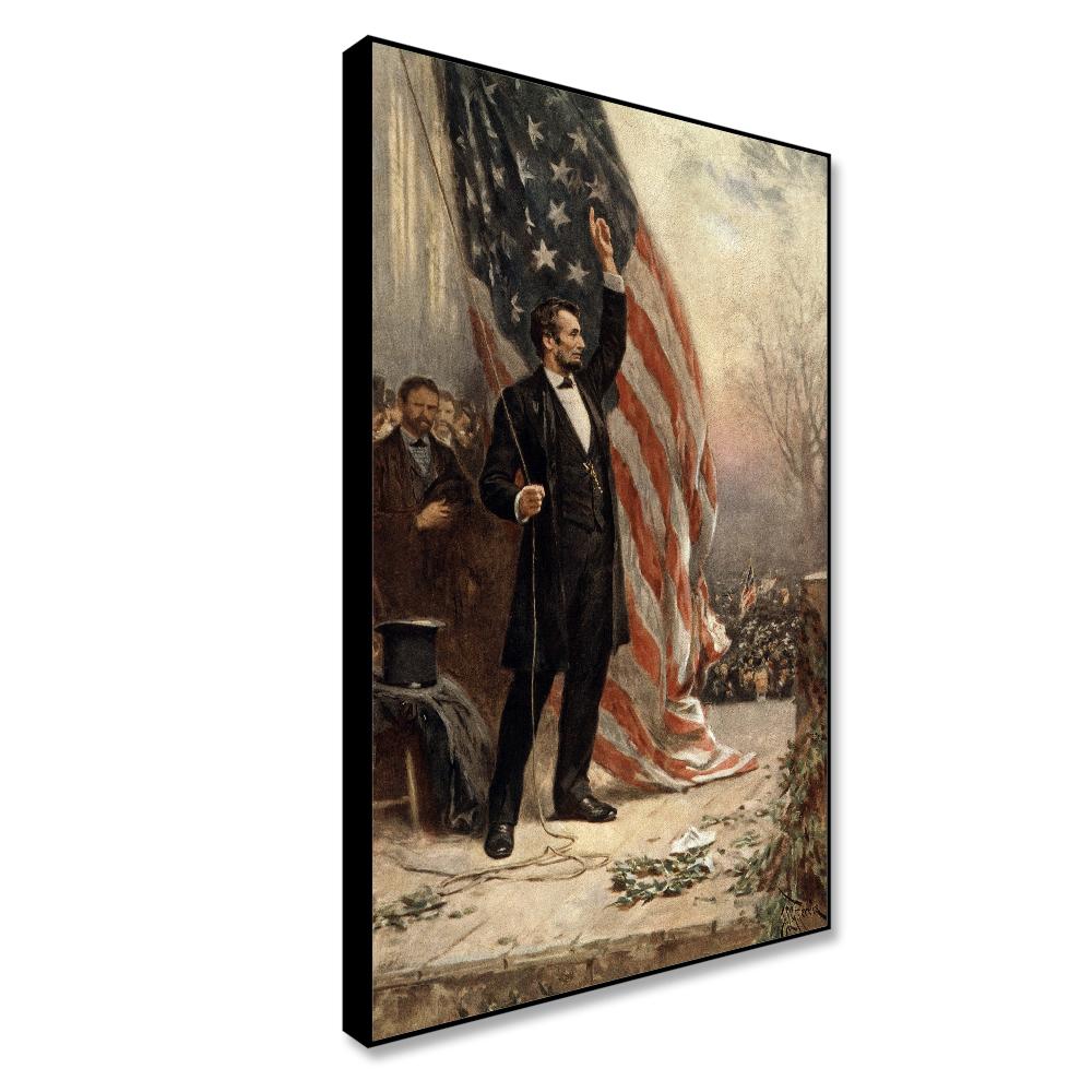 Abraham Lincoln (1809-1856) Framed Wall Art Secondary image