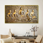 Teachings of Buddha Panoramic Wall Painting Clearance Sale