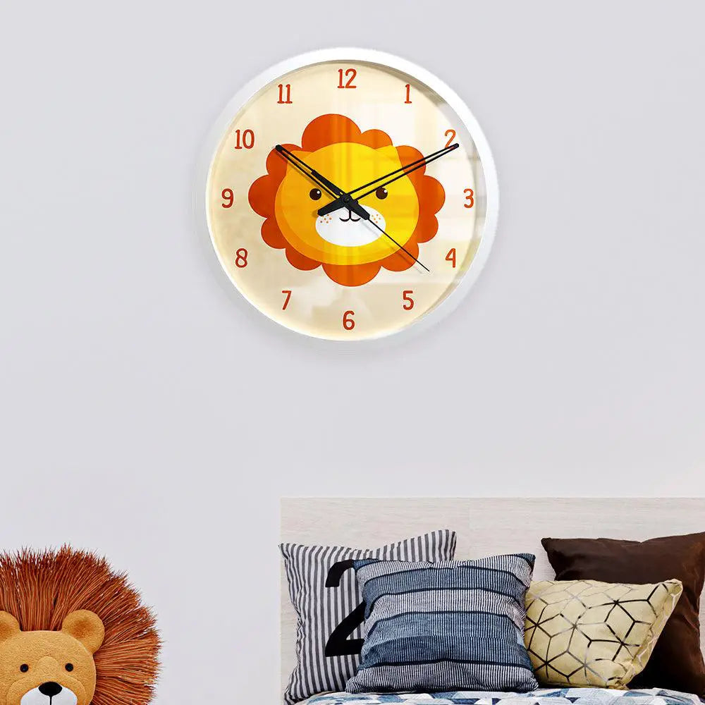 Baby Lion Kids Wall Clock Main image
