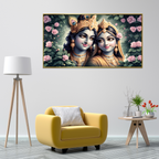Shree Krishna Radha Wall Paintings