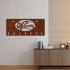 Welcome Text Unique Design Wall-Mounted Key Holder for Home Wall