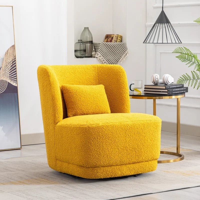 Yellow Deeda Barrel Chair Main image