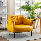 Yellow Almeda Accent Chair