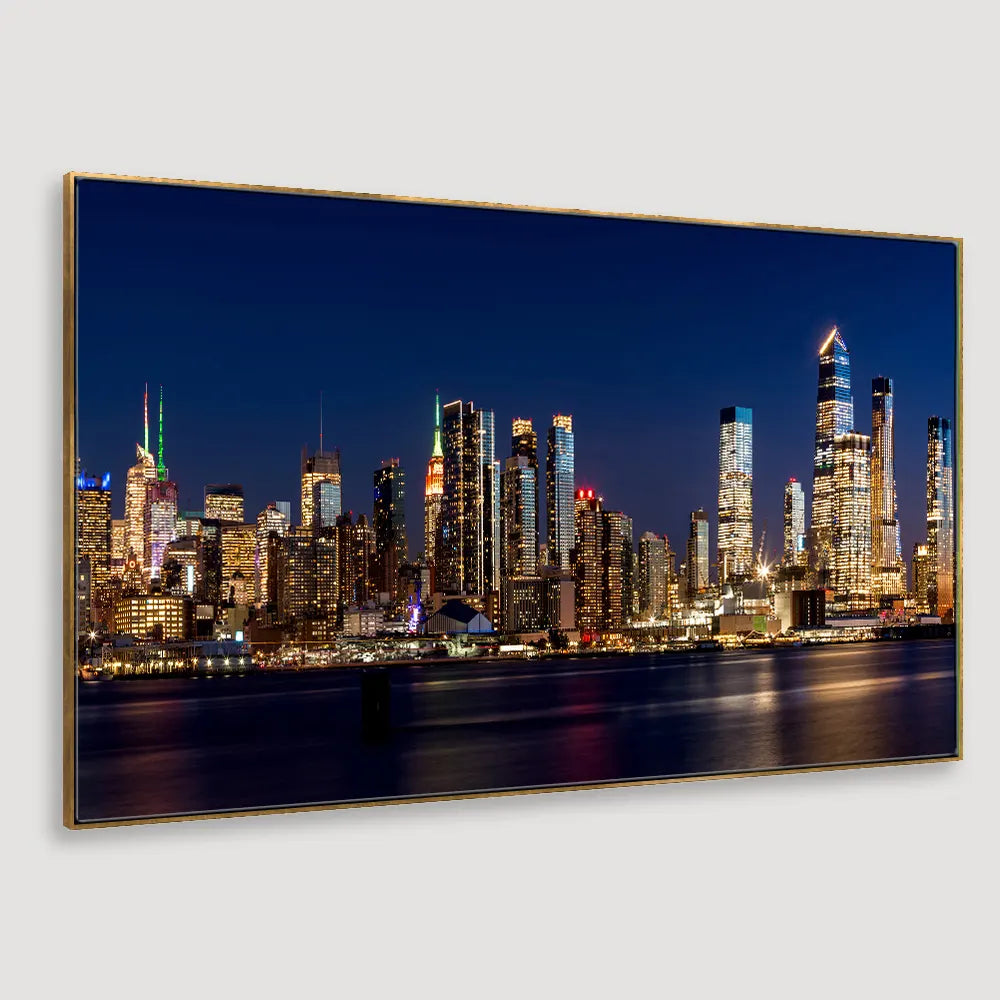 Beautiful City Lights Framed Canvas Wall Paintings/Wall Art Secondary image
