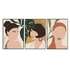 Women In Vogues Abstract Frames Set Of 3