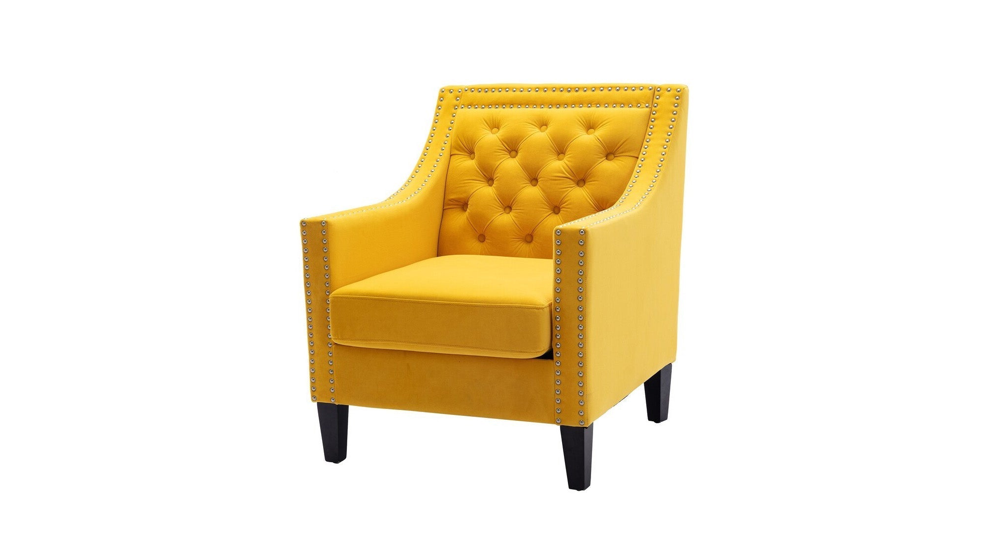 Yellow Asaria Accent Chair Secondary image