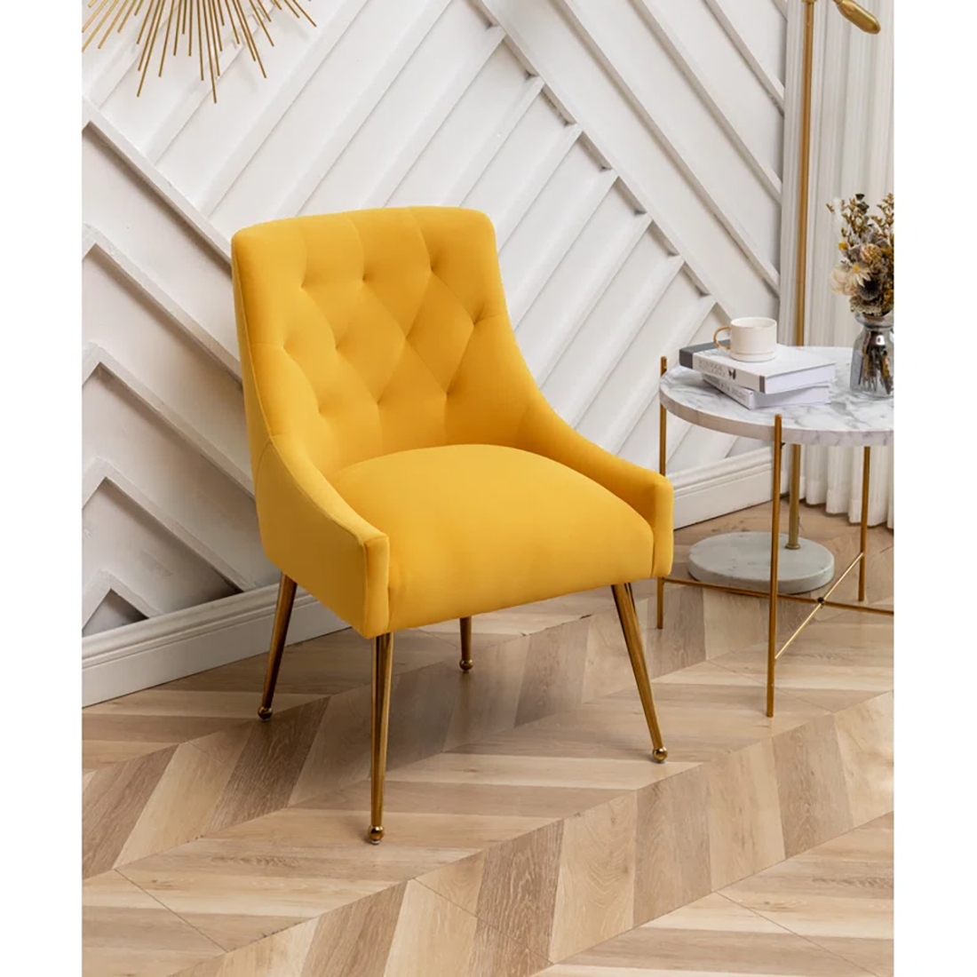 Yellow Asul Accent Chair Main image