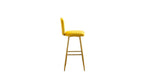 Yellow Color Rafael Bar Stool