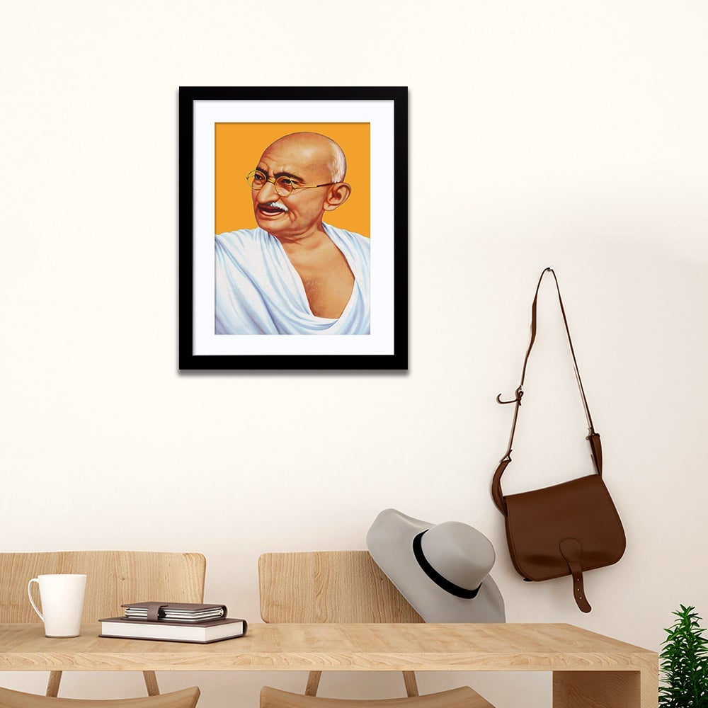 Beautiful Mahatma Gandhi Framed Wall Paintings & Wall Art Main image