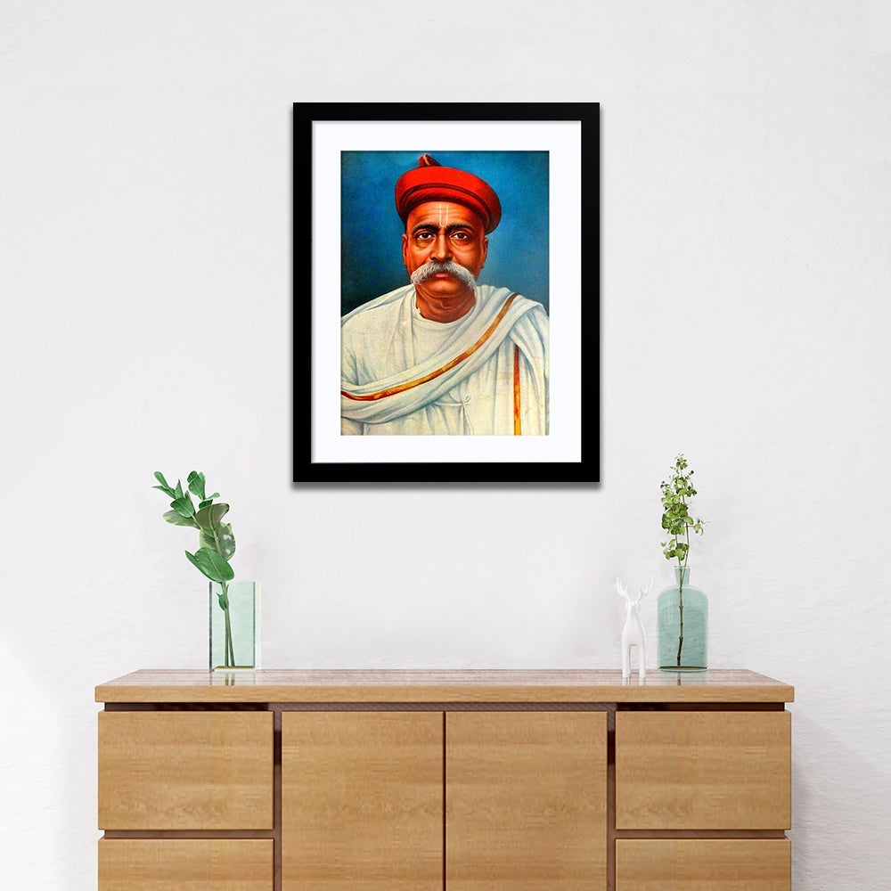 Bal Gangadhar Tilak Framed Wall Painting Main image