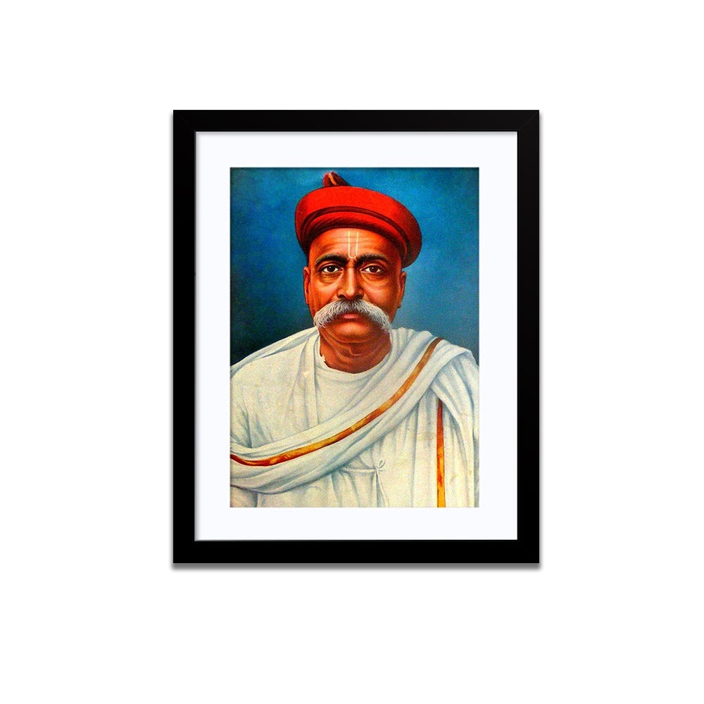 Bal Gangadhar Tilak Framed Wall Painting Secondary image