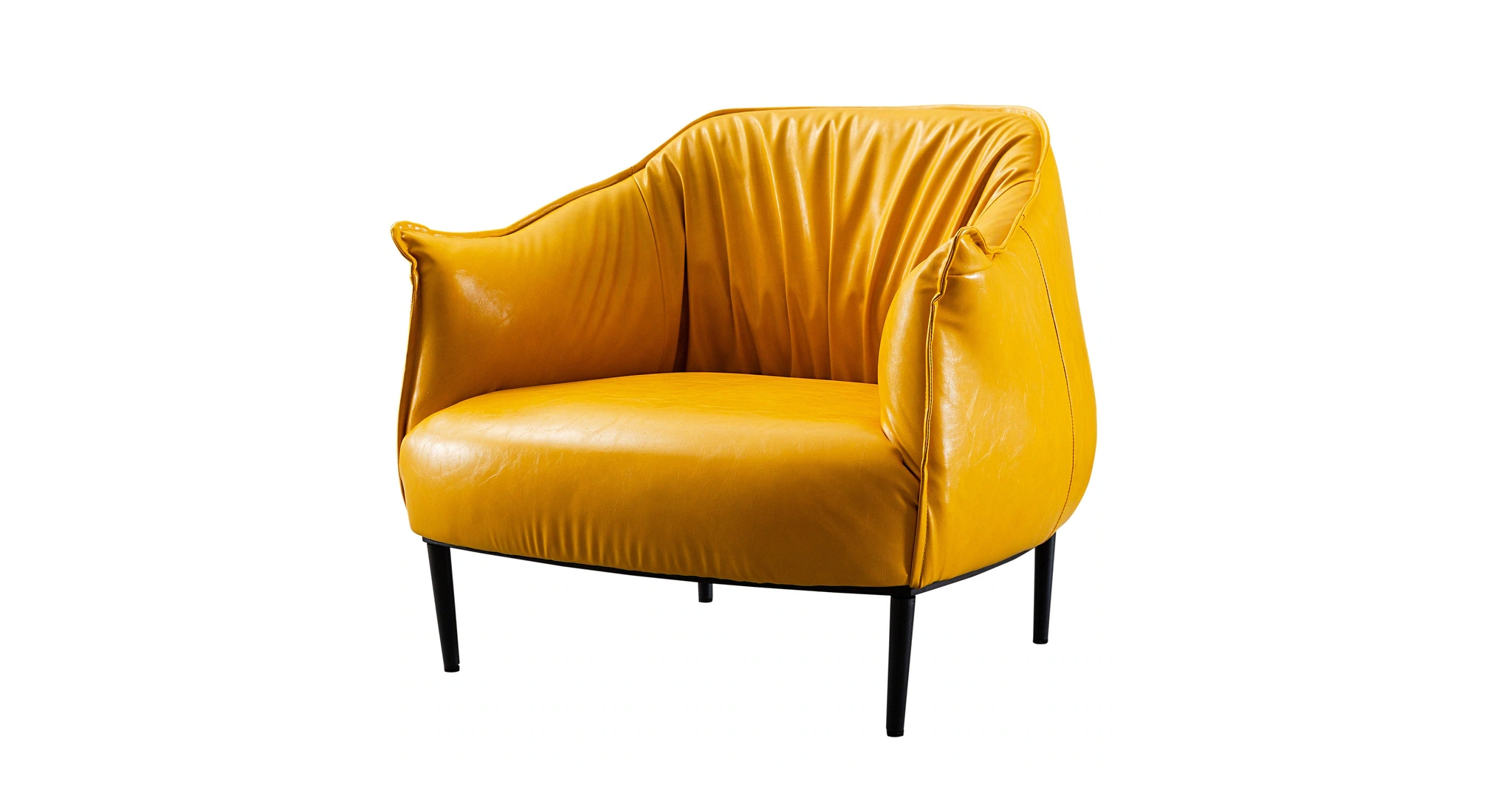 Yellow Almeda Accent Chair