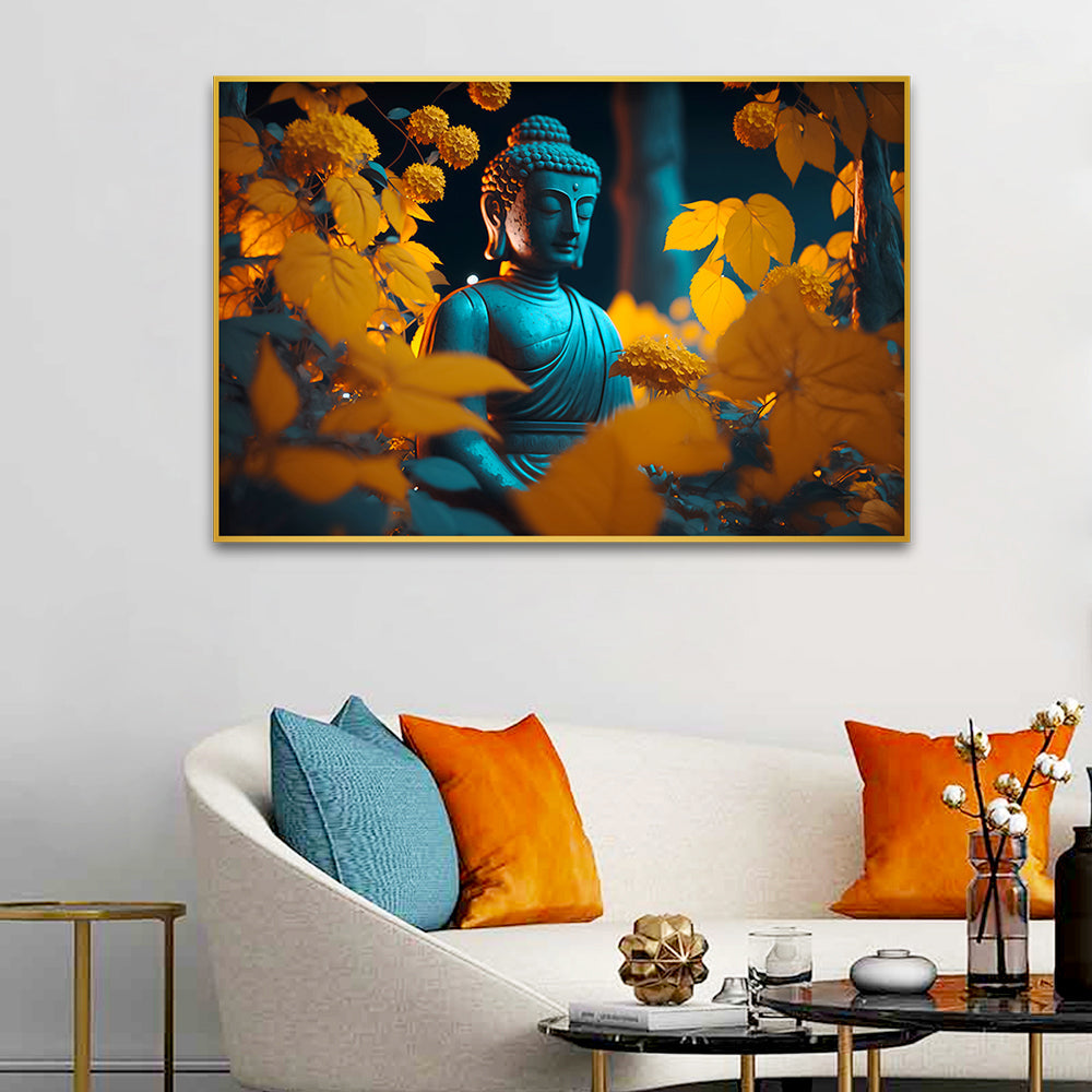 A Buddha Portrait Canvas Wall Paintings Main image