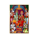 Traditional Ram Darbar Canvas Wall Paintings & Arts