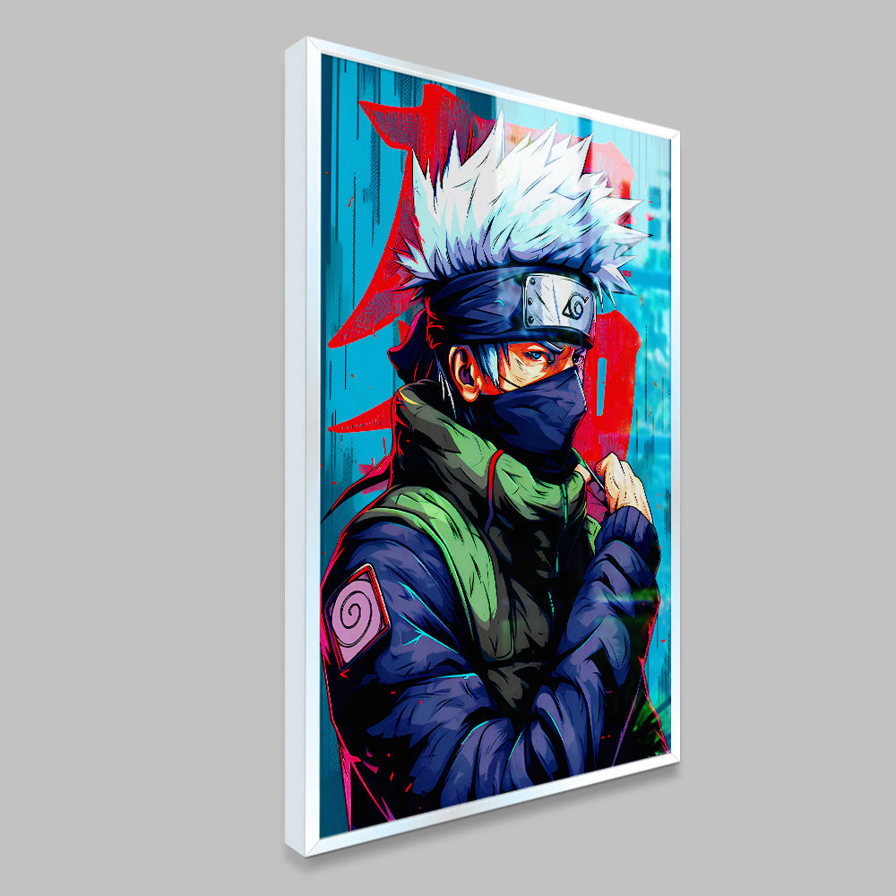 Sasuke From Naruto Anime Wall Canvas Painting Secondary image