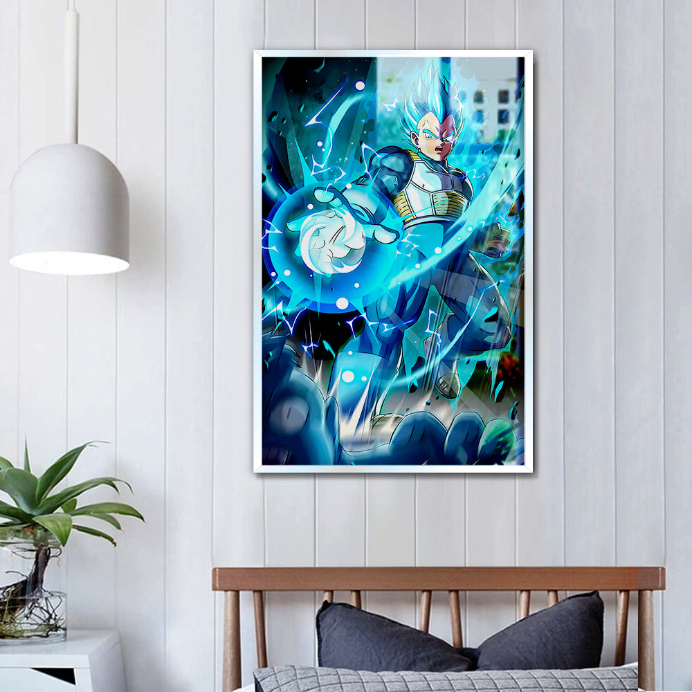 Vegeta From Dragon Ball Z Anime Wall Canvas Painting Main image