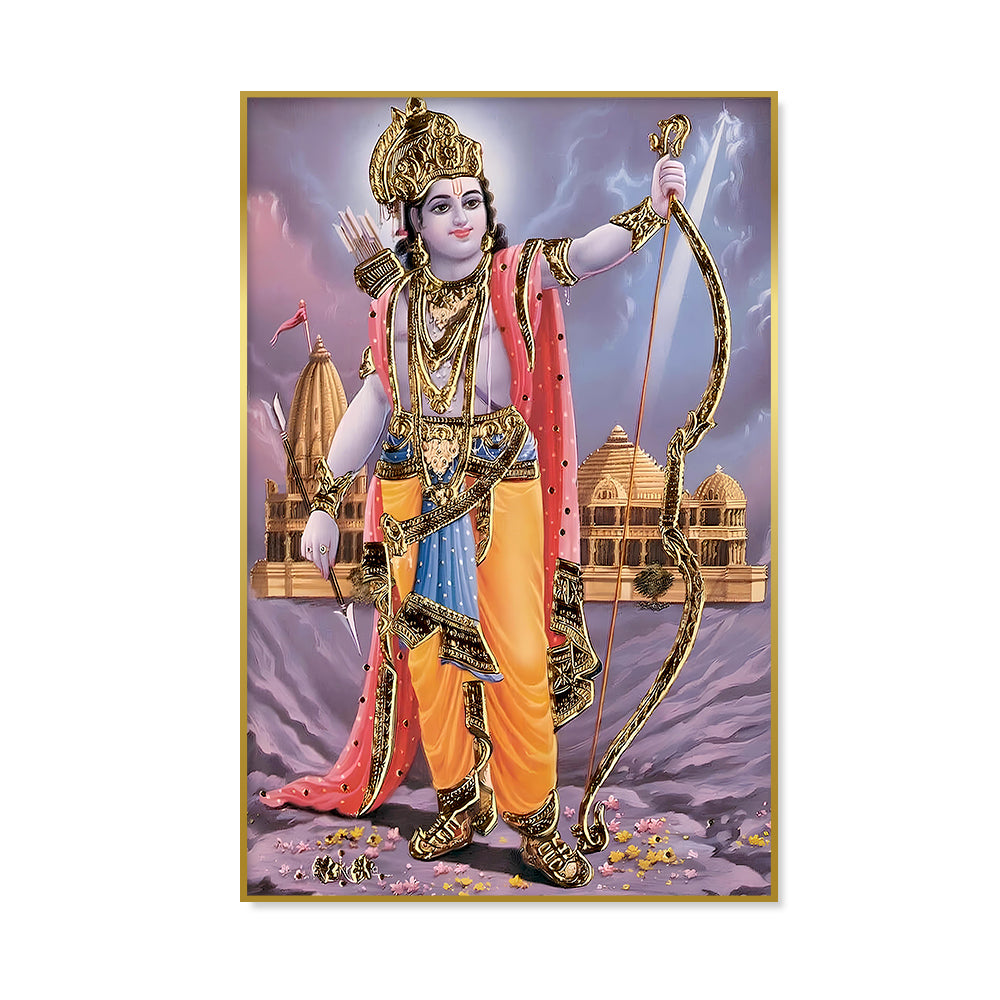Beautiful Design Shri Ram Canvas Printed Wall Art & Paintings