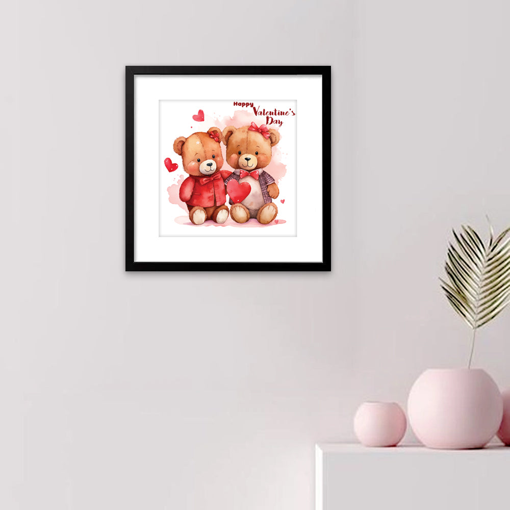 Whispers of Affection: Photo Frame Paintings Main image