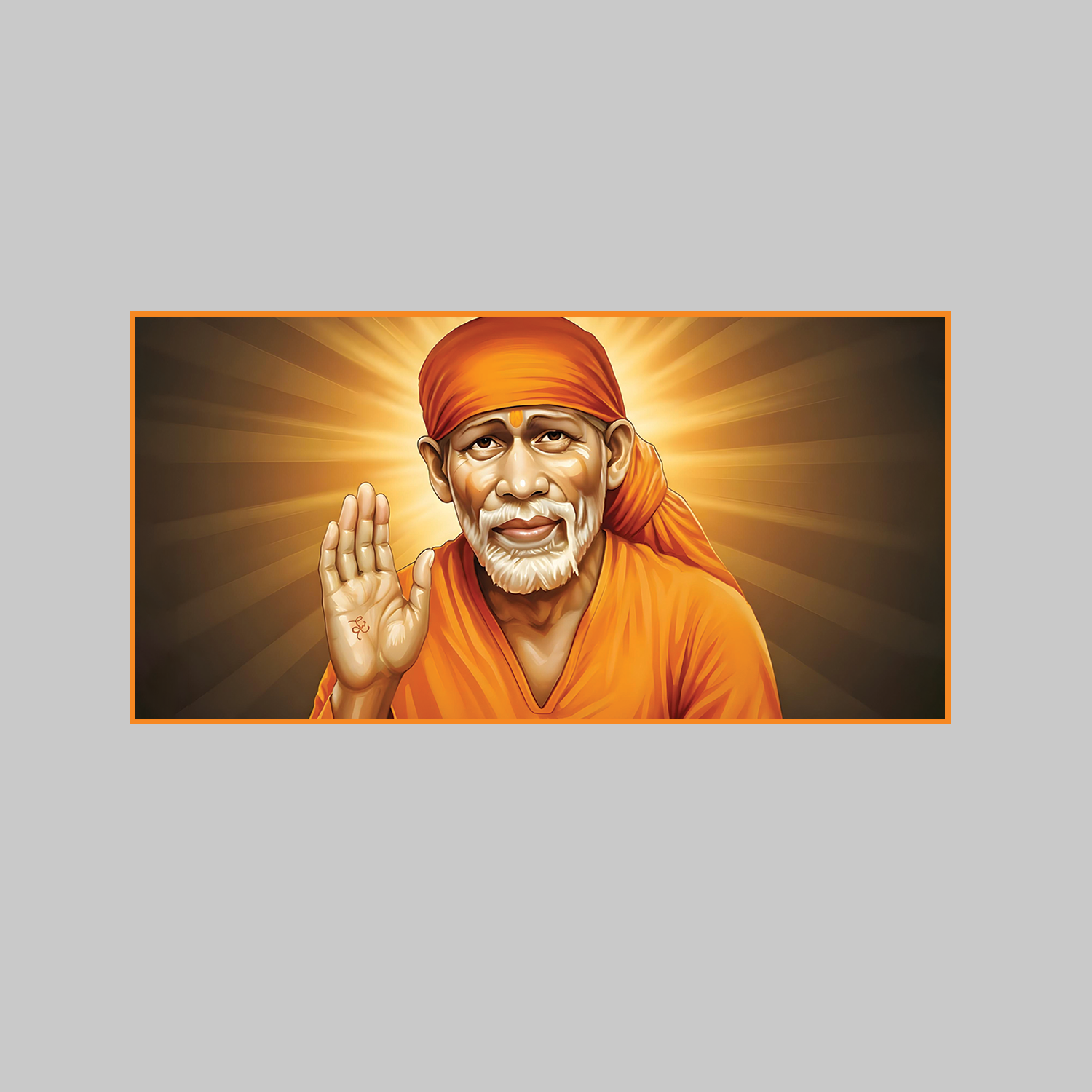 Sai Baba Canvas Painting for Home & Office Secondary image