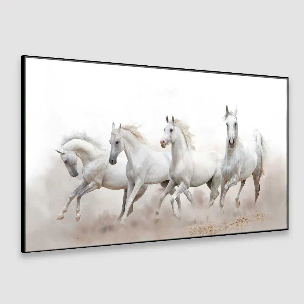 Arabian horses Framed Wall Art Secondary image
