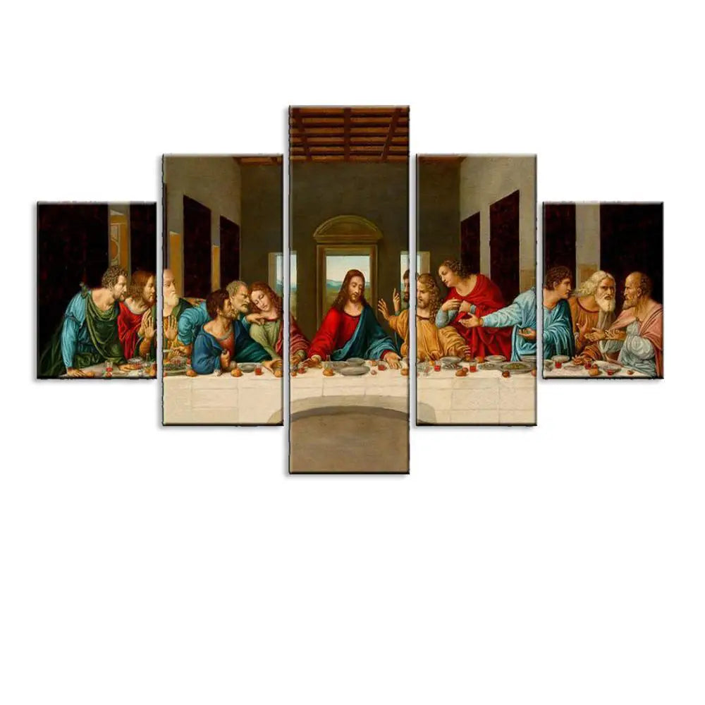 The Last Supper Jesus Canvas Wall Painting Secondary image