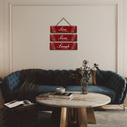 Art Vibes Motivational Quote Decorative Wooden Wall Hanging