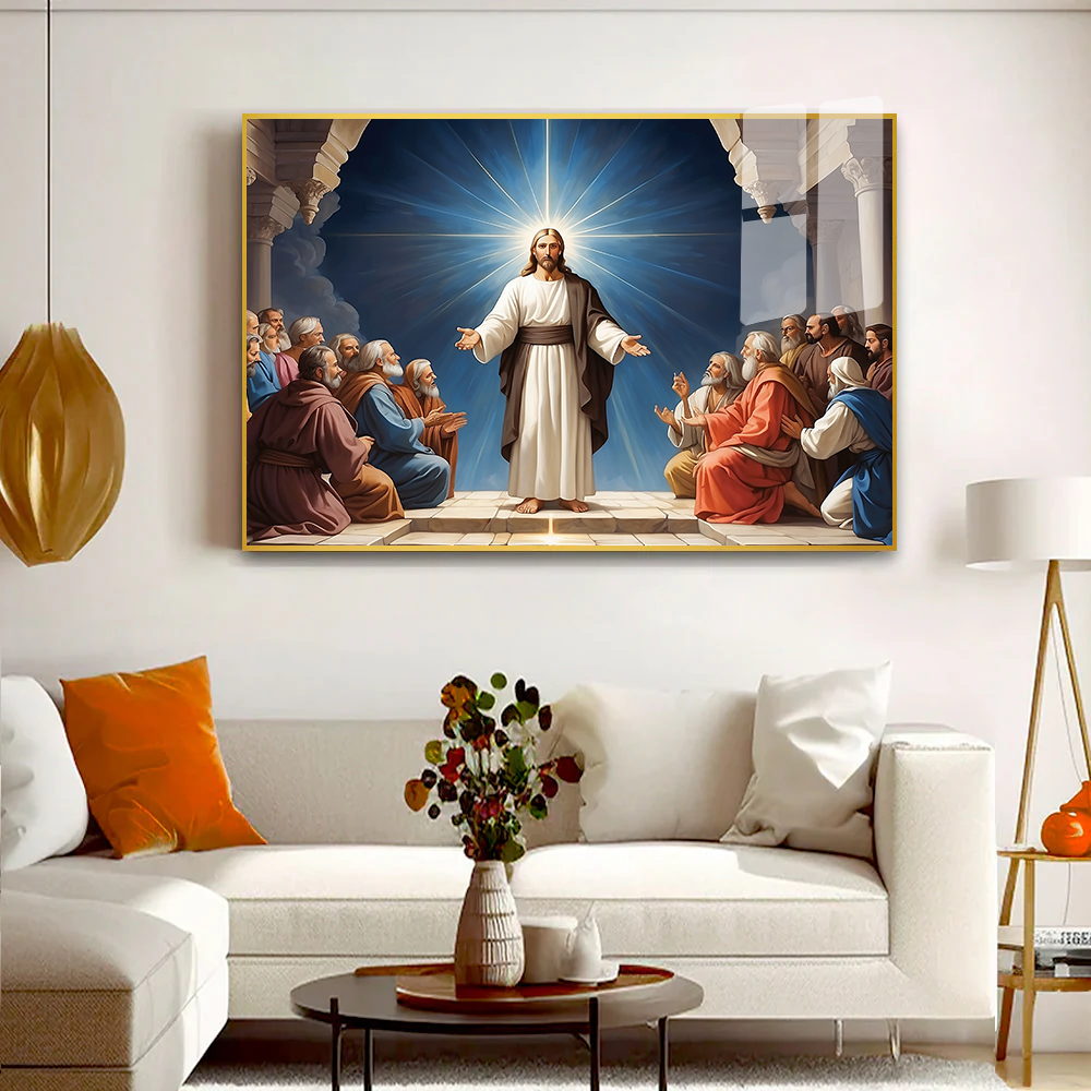 A New Dawn Jesus Acrylic Wall Paintings & Art Main image
