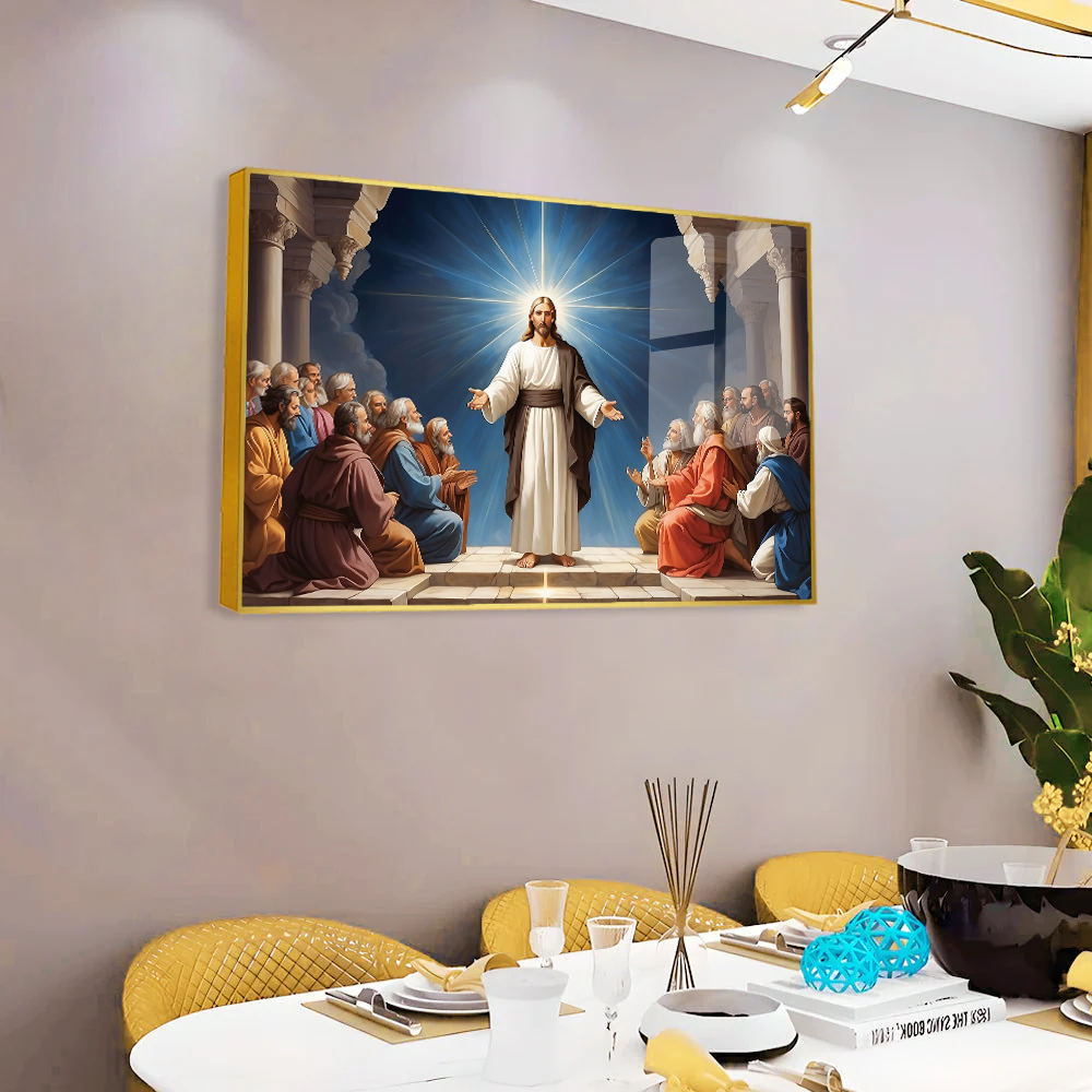 A New Dawn Jesus Acrylic Wall Paintings & Art Secondary image