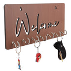 Welcome Unique Design Wall-Mounted Key Holder for Home Wall