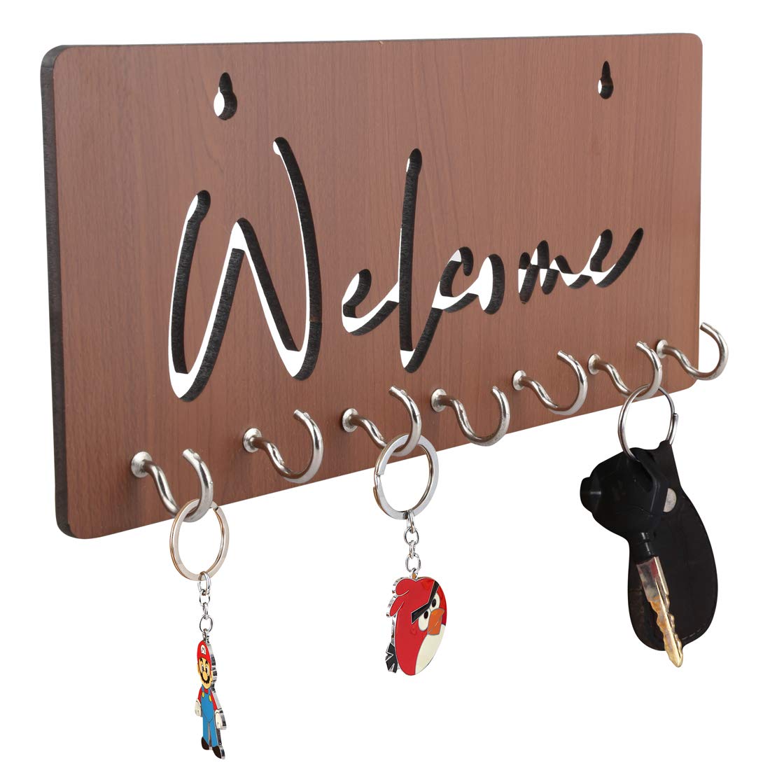 Welcome Unique Design Wall-Mounted Key Holder for Home Wall