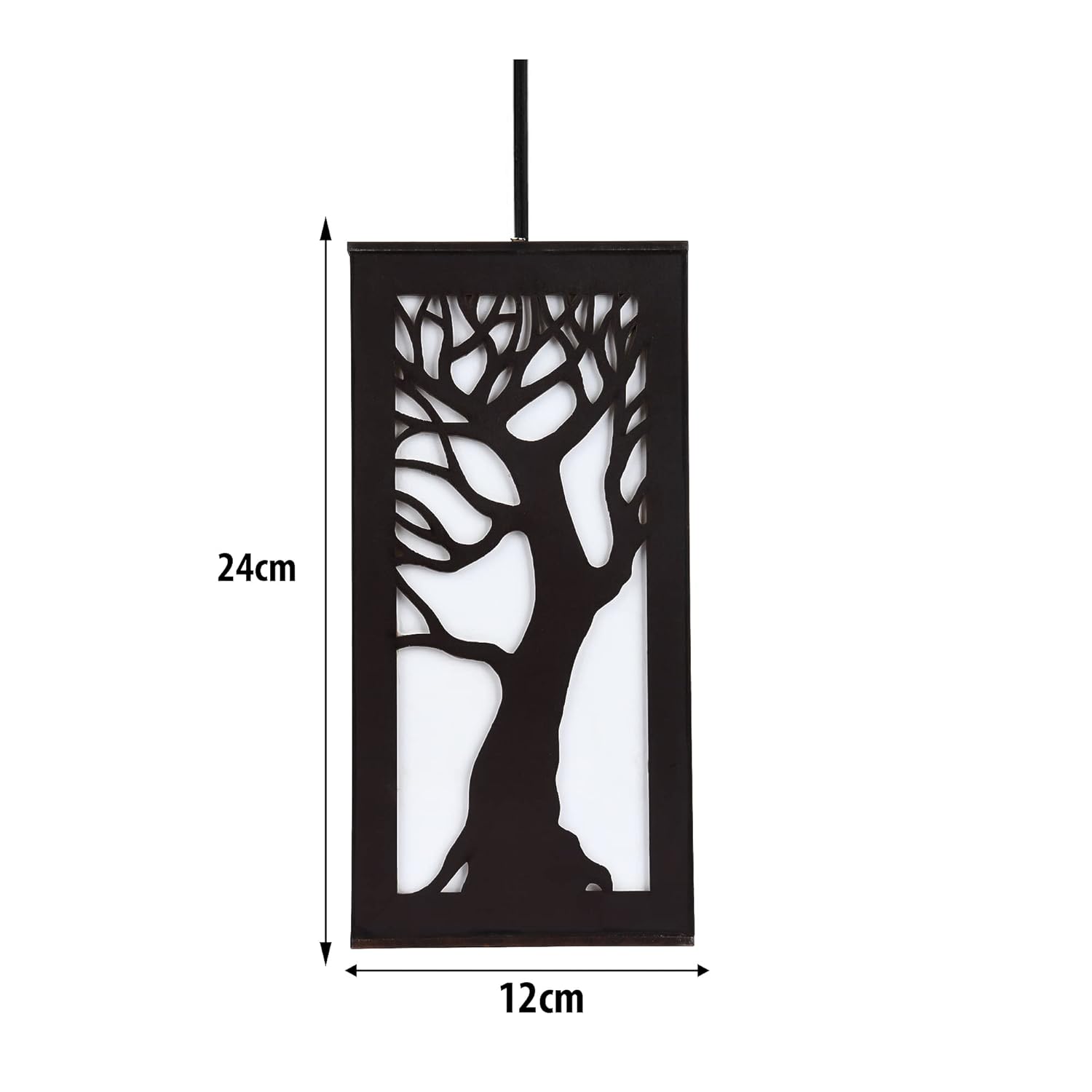 Ambient Lighting Wooden Lantern - Vellar Tree of Life Style