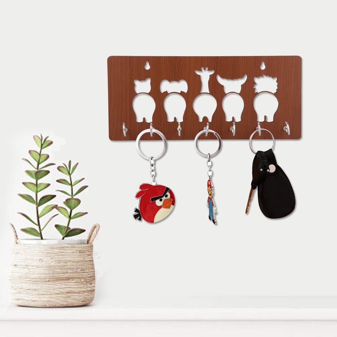 Animal Unique Design Wall-Mounted Key Holder for Home Wall