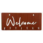 Welcome Unique Design Wall-Mounted Key Holder for Home Wall