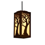 Ambient Lighting Wooden Lantern - Vellar Tree of Life Style