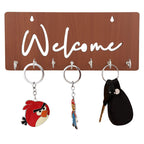 Welcome Unique Design Wall-Mounted Key Holder for Home Wall