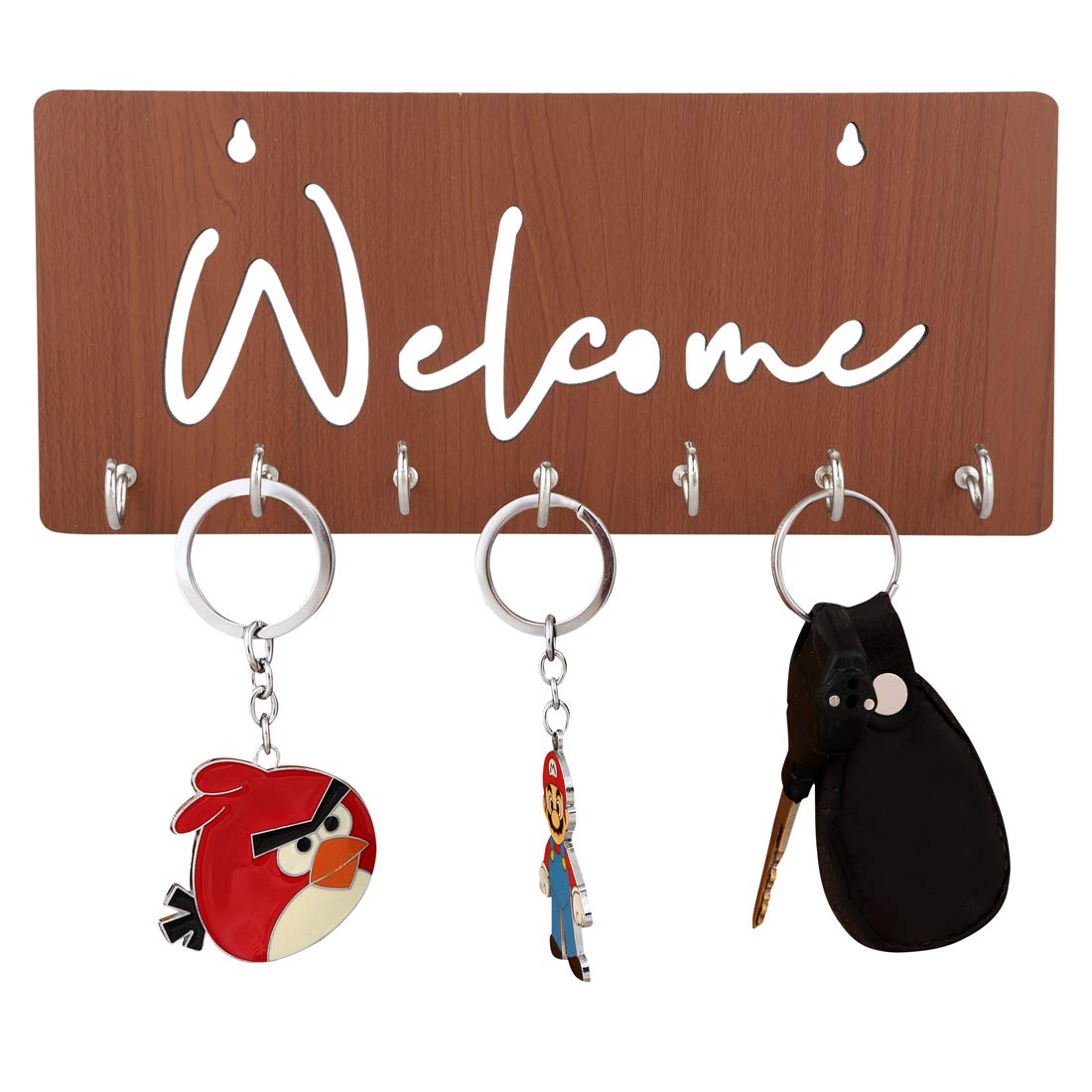 Welcome Unique Design Wall-Mounted Key Holder for Home Wall