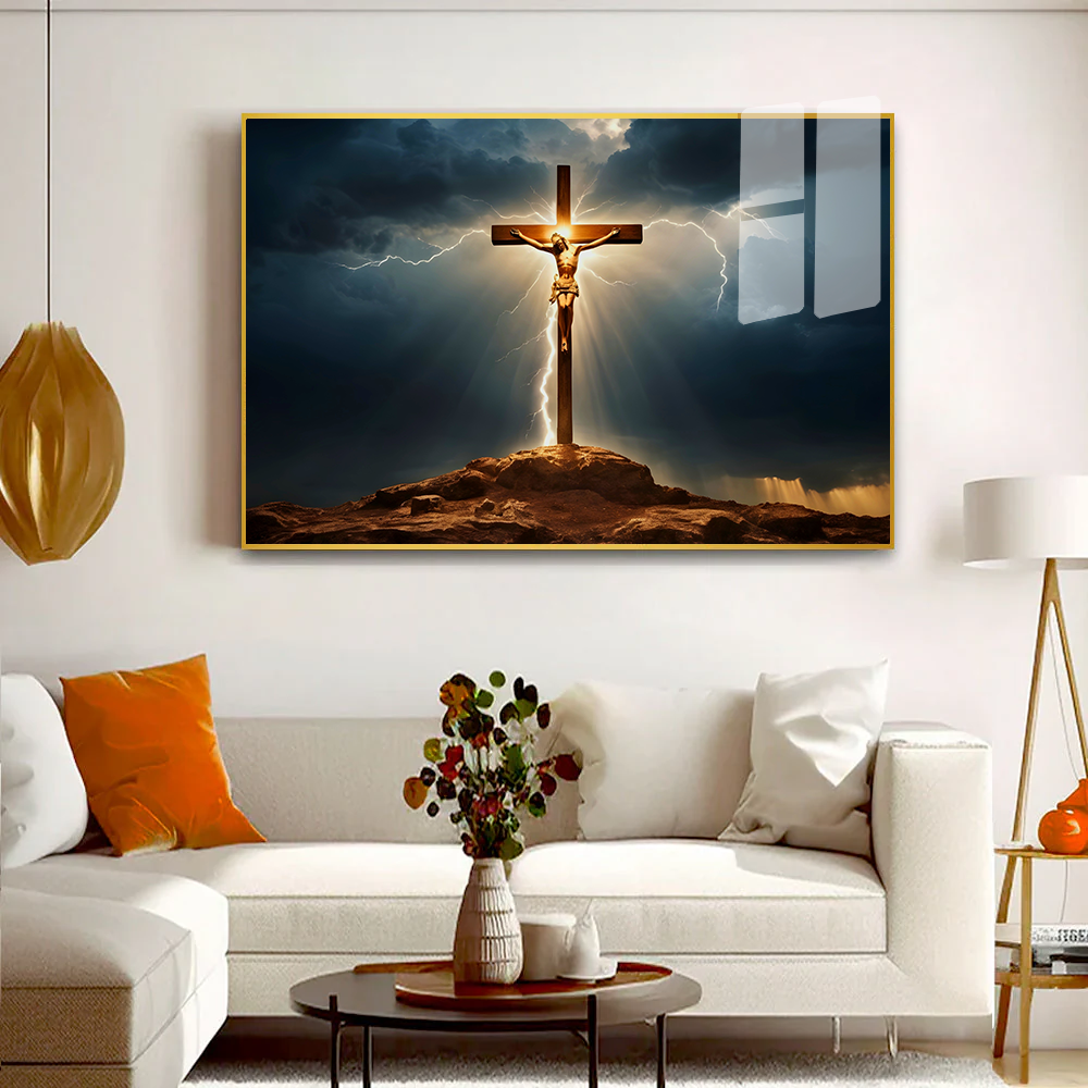 Transcendent Love Jesus Acrylic Wall Paintings & Art Main image
