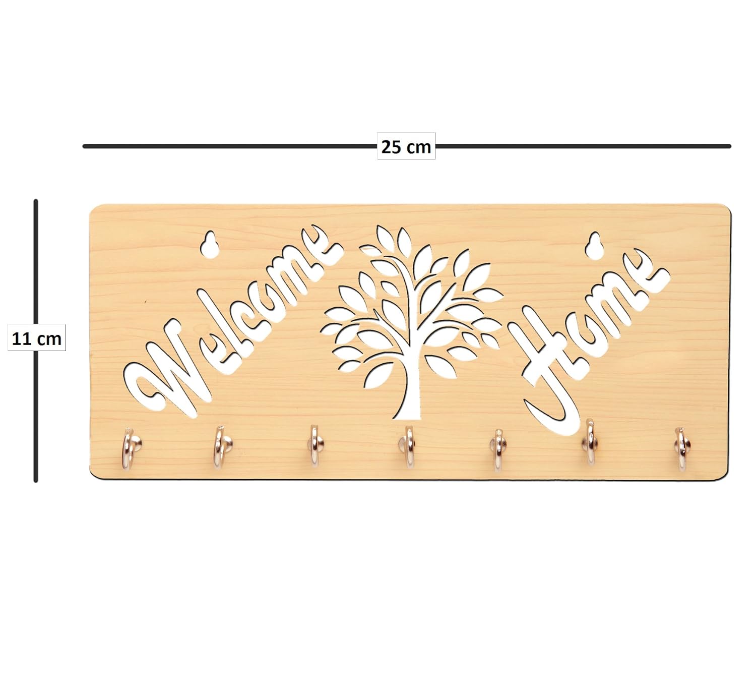 Welcome Home Unique Design Wall-Mounted Key Holder for Home Wall