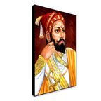 Shivaji Maharaj Canvas Painting for Home