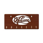 Welcome Text Unique Design Wall-Mounted Key Holder for Home Wall