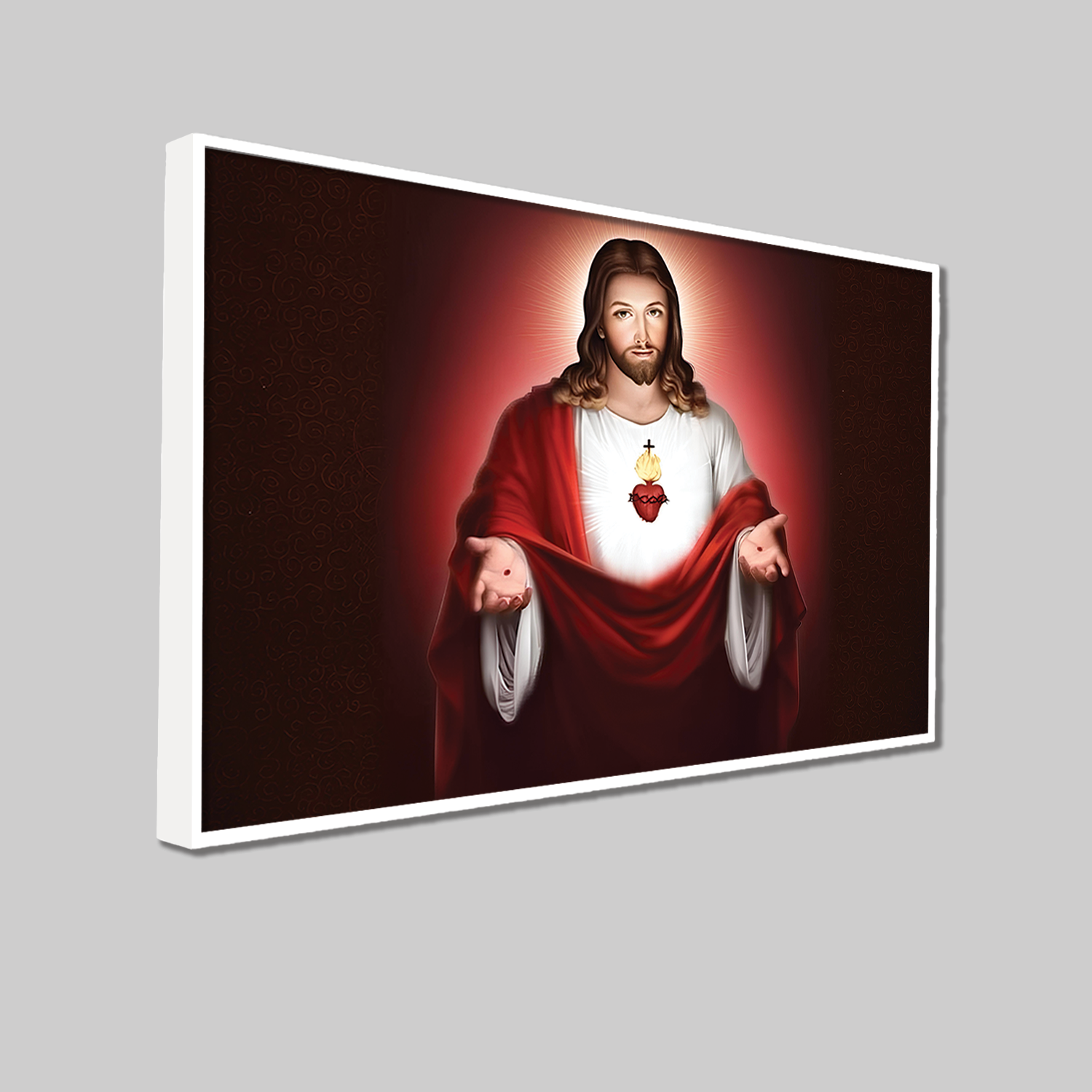 The Lamb of God Jesus Canvas Printed Wall Paintings for Living Room, Meditation Room, Bedroom, Churches, Hospitals Secondary image