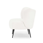 .White Collin Accent Chair