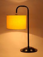 Yellow cotton Shade Iron Table Lamp (RM03)