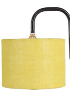 Yellow Jute Shade Iron Table Lamp (RM18)