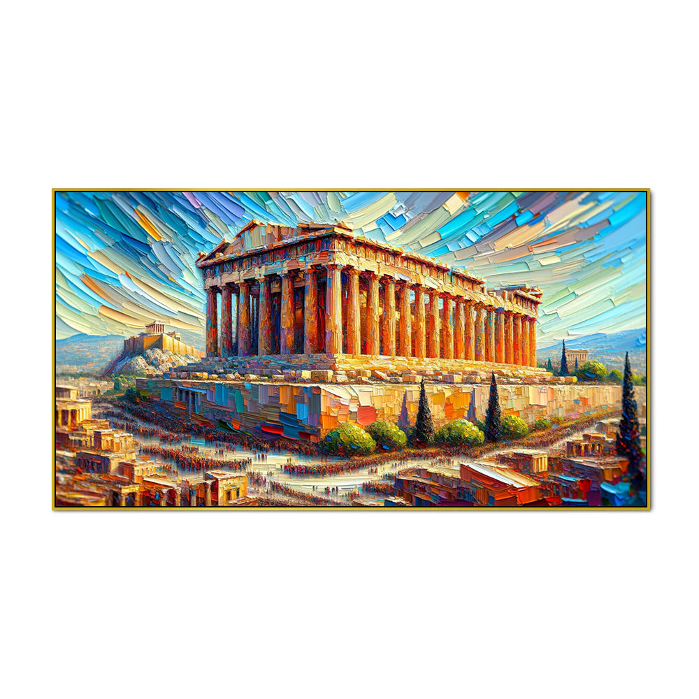Ancient Glory in Color Canvas Print wall paintings 