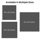 Autumn River Multicolor Square Canvas Wall Painting