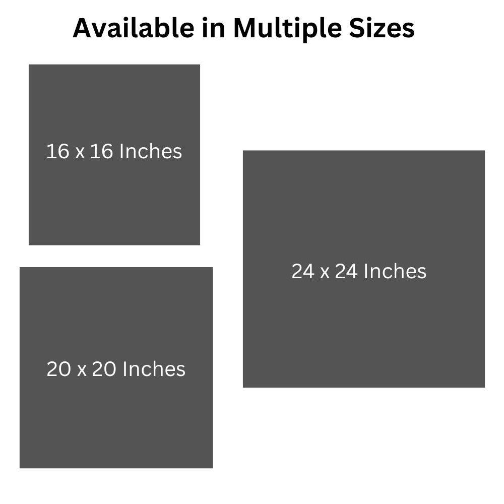 Abstract Wall Painting of Swirling Night Sky Filled with Stars and Bright Moon Over a Village