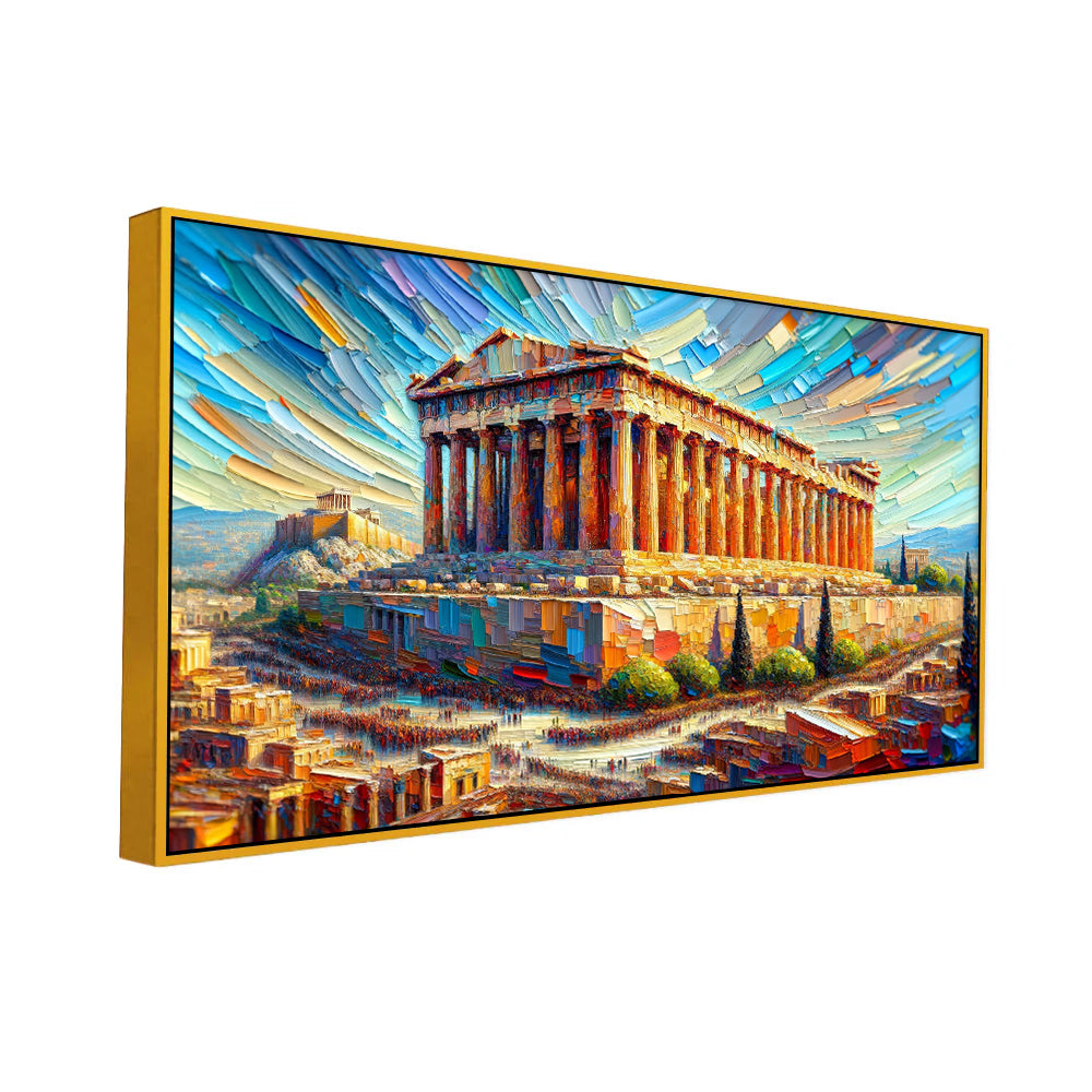Ancient Glory in Color Canvas Print wall paintings 