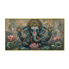 Antique Ganesha Wall Piece – Perfect for Devotional Corners